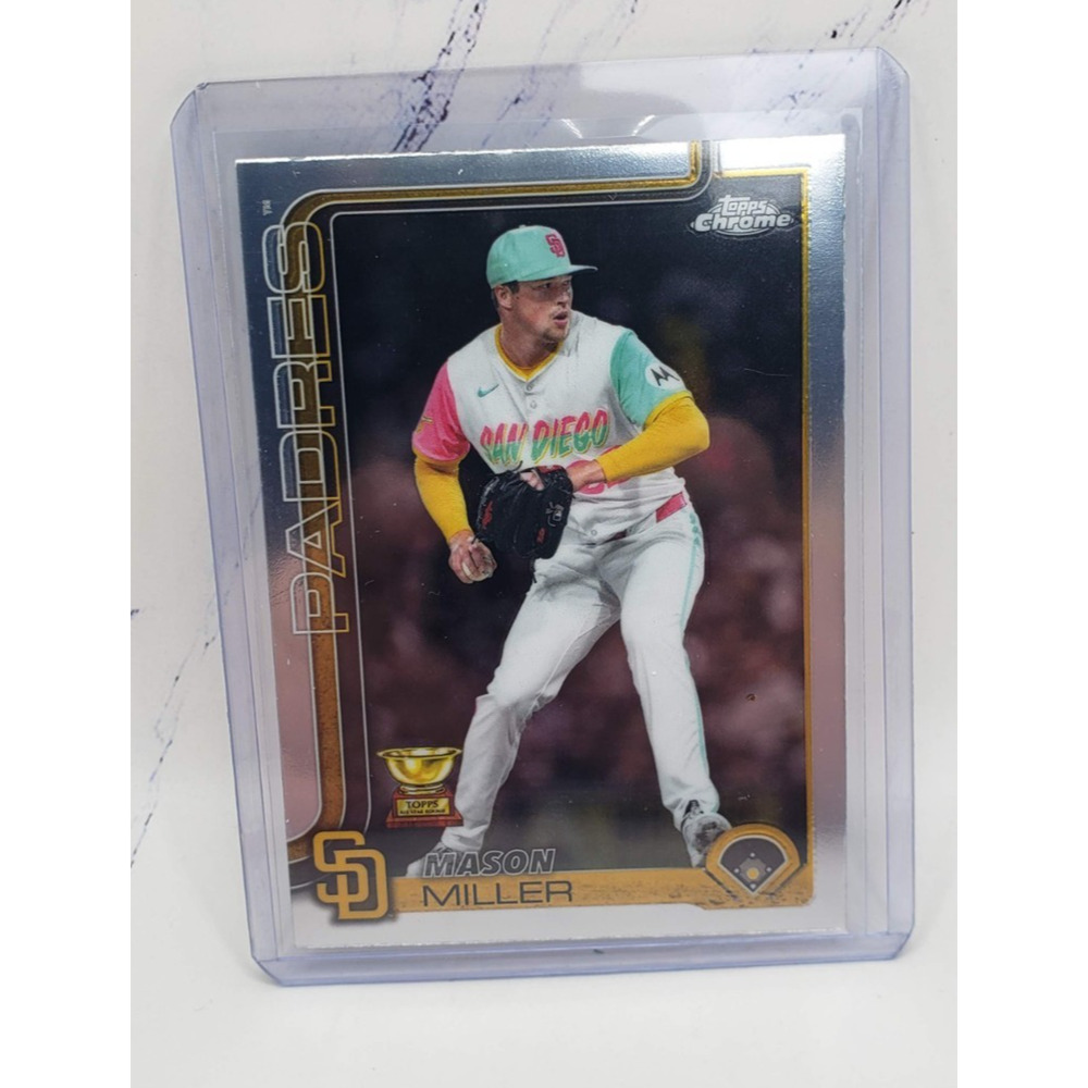 Mason Miller 2025 Topps Chrome Update USC195